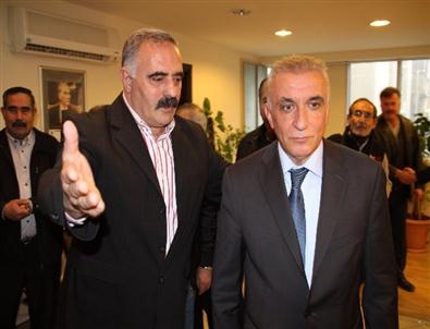 Mhp’li Uzunırmak ve Alıcık, Esnaf Odalarını Ziyaret Etti