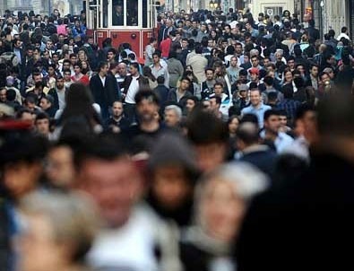 Türkiye'nin nüfusu 76,6 milyon