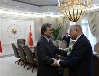 Libya Başbakanı Zeydan Çankaya Köşkü'nde