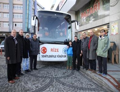 Sarıkamış Şehitleri İçin Rize’den Yola Çıktılar