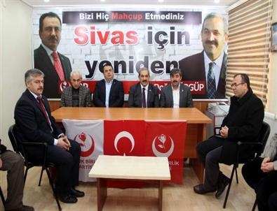 Kangallı Derneklerden Başkan Ürgüp’e Hayırlı Olsun Ziyareti