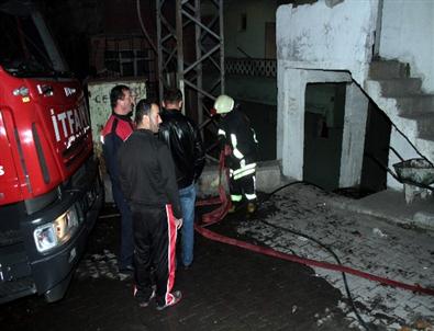 Samsun'da Ev Yangını