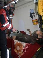 Suriyeli Yaralılar Kilis'e Getirildi