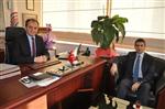 ADEM DALGIÇ - Gençlik Spor İl Müdürü Cengiz Mete'den Başkan Dalgıç'a Ziyaret