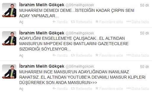 Gökçek'ten şok iddia