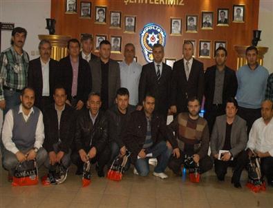 Mersin'de Ayın Polisleri Ödüllendirildi