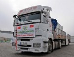 GIDA SIKINTISI - Suriye'ye 35 tır yardım