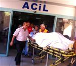 Araç İle Duvar Arasında Sıkıştı