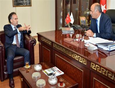 'Atafom” Proje Ortağından Başkan Yücelik’e Ziyaret