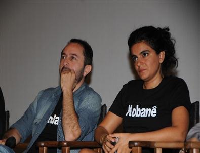 51. Uluslararası Antalya Altın Portakal Film Festivalinde Kobani Protestosu