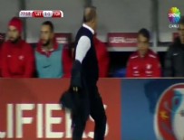 LETONYA - Fatih Terim Letonya maçında çılgına döndü