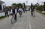 BAKI ERGÜL - Protokolden Hamsilos'ta Bisiklet Gezisi