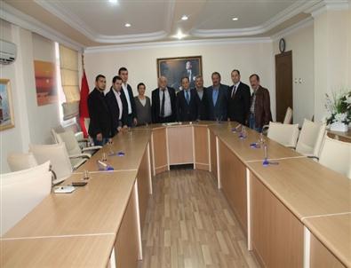 Chp Cide İlçe Yönetiminden Kaymakam Demir'e Ziyaret