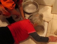 DAILY MAIL - Takma dişi tuvalete düşünce...