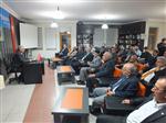 İBADET - İl  Genel Meclisi Eski Başkanı Naci Şavata'dan Konferans