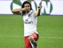 EDINSON CAVANI - Gol sevinci oyundan attırdı