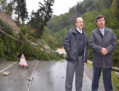 Trabzon’da Yağış Hayatı Olumsuz Etkiliyor