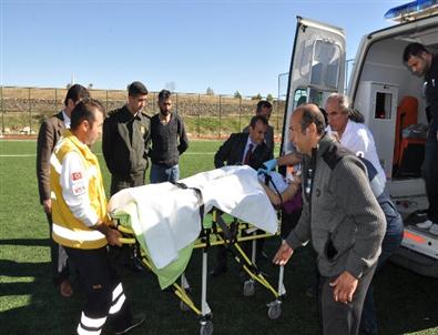 3. Kattan Düşen Öğrenci Helikopter Ambulansla Konya’ya Sevk Edildi