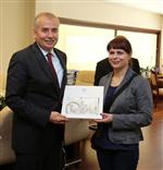 OSMAN ZOLAN - Avrupalı Çevreciler 'en Çevreci'Belediyeyi Ziyaret Etti