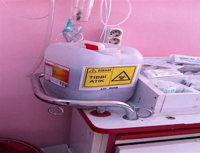 Doğum Hastanesinde Tıbbı Atıkların 'Özel Kutu” Yerine Bidona Atıldığı İddiası