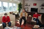 ALTıNOK ÖZ - Down Sendromlu Çift Yumurta İkizlerinden Başkan Öz’e Ziyaret