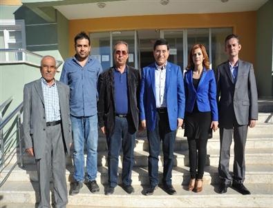 Tütüncü Okul İnşaatında İncelemelerde Bulundu