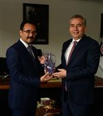 OSMAN ZOLAN - Osman Zolan’dan Başkan Cahan’a Ziyaret