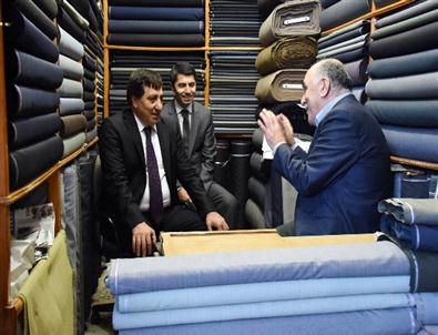 Vali Küçük, Balıklıgöl Esnafını Ziyaret Etti