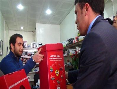 Kars Belediyesi’nden Atık Pil Projesi