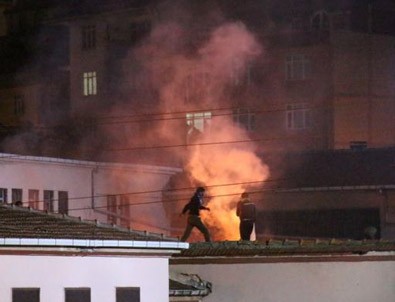 Kocaeli E tipi cezaevinde yangın çıktı