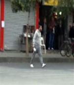 KOCAMUSTAFAPAŞA - (özel Haber) Satırlı Saldırgan Kamerada