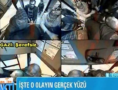 Şoför değil gazi küfür etmiş