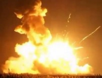 VIRGINIA - NASA roketi havada infilak etti