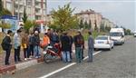 Motosiklet Öğrenciye Çarptı