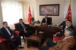 PARTİ YÖNETİMİ - Belediye Başkanı Faruk Akdoğan Siyasi Partileri Ziyaret Etti