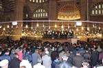 DURSUN ALI ŞAHIN - Selimiye Camii Bayram Sabahı Doldu Taştı