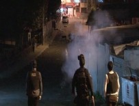 Kobani eyleminde belediye otobüsünü yaktılar