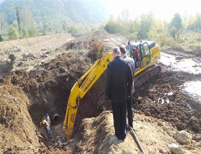 Boru Patladı, Kentte Sular Kesildi