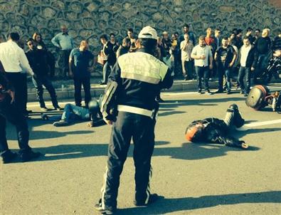 Motosiklet Otomobille Çarpıştı Açıklaması