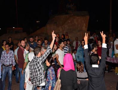 Antalya’da Kobani Eylemi Olaysız Bitti