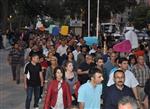 SIYAH ÇELENK - Gaziantep’te İşid Protestosu