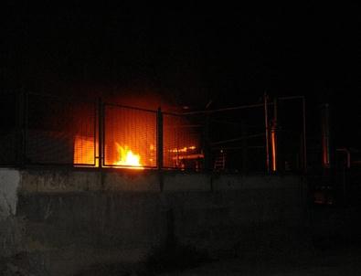 Sinop’ta Fabrika Yangını
