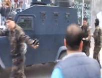 AZERI - Polis eylemciyi linçten böyle kurtardı