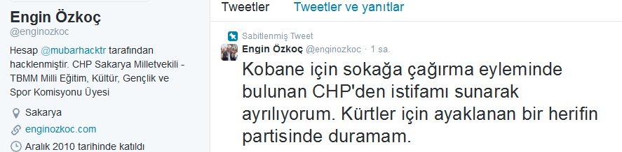 CHP'li vekillerin twitter hesapları hacklendi