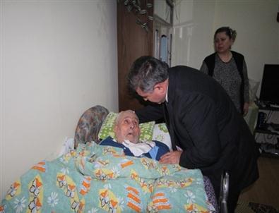 Başkan Özdemir’den Yatalak Çifte Moral Ziyareti