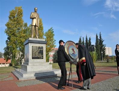 Atatürk Ölümünün 76. Yılında Omü’de Törenle Anıldı