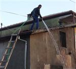 DAĞITIM ŞİRKETİ - Müstakil Evde Yangın Paniği