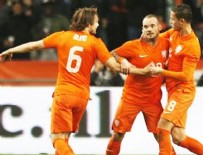 Sneijder'den bir müthiş gol daha! Herkes bakakaldı