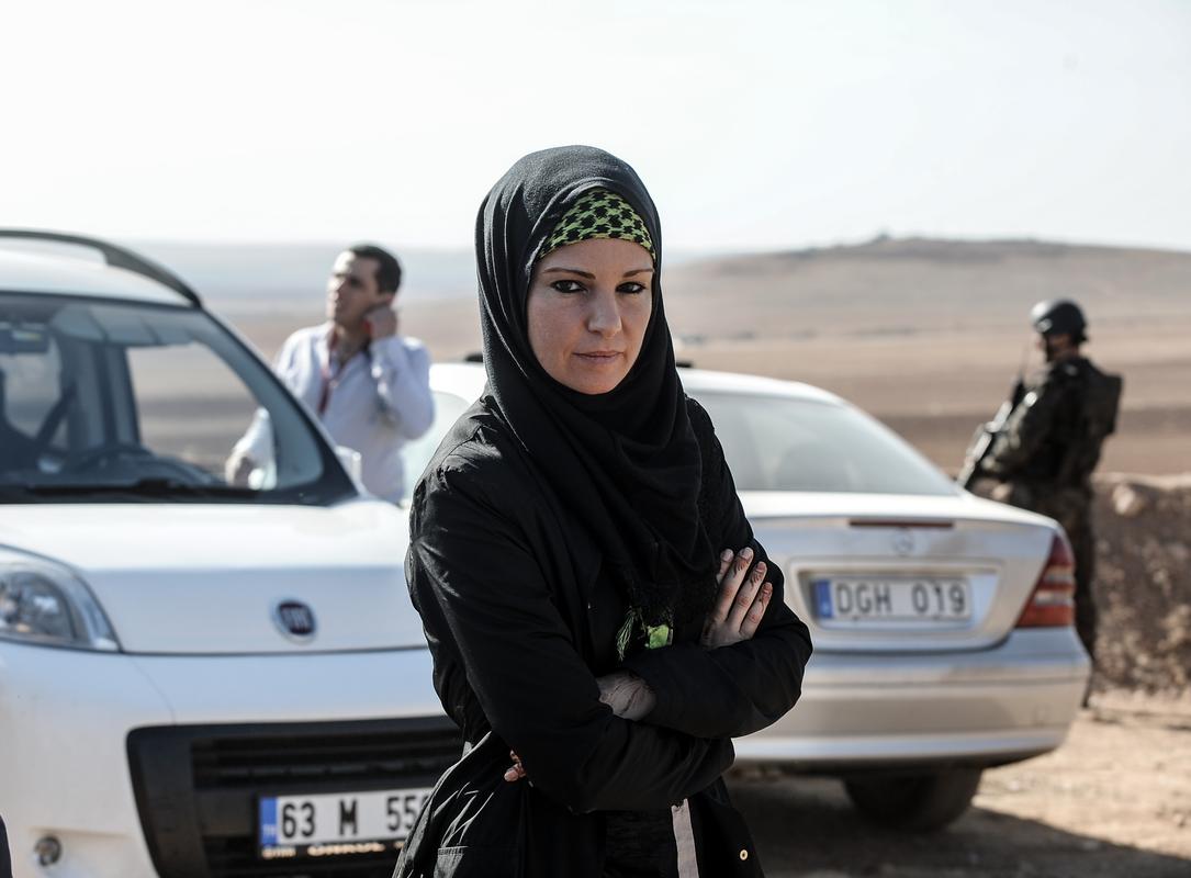 Burcu Çetinkaya Suruç'ta