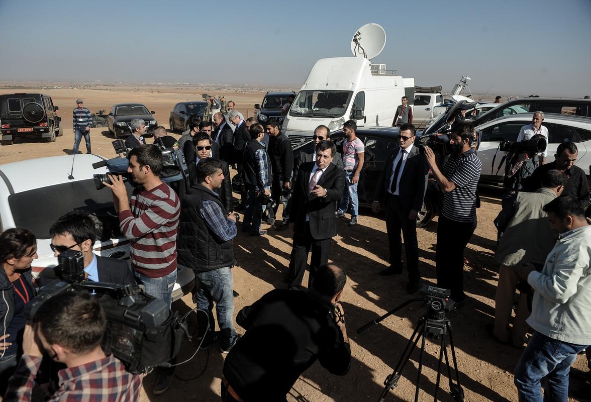 Burcu Çetinkaya Suruç'ta